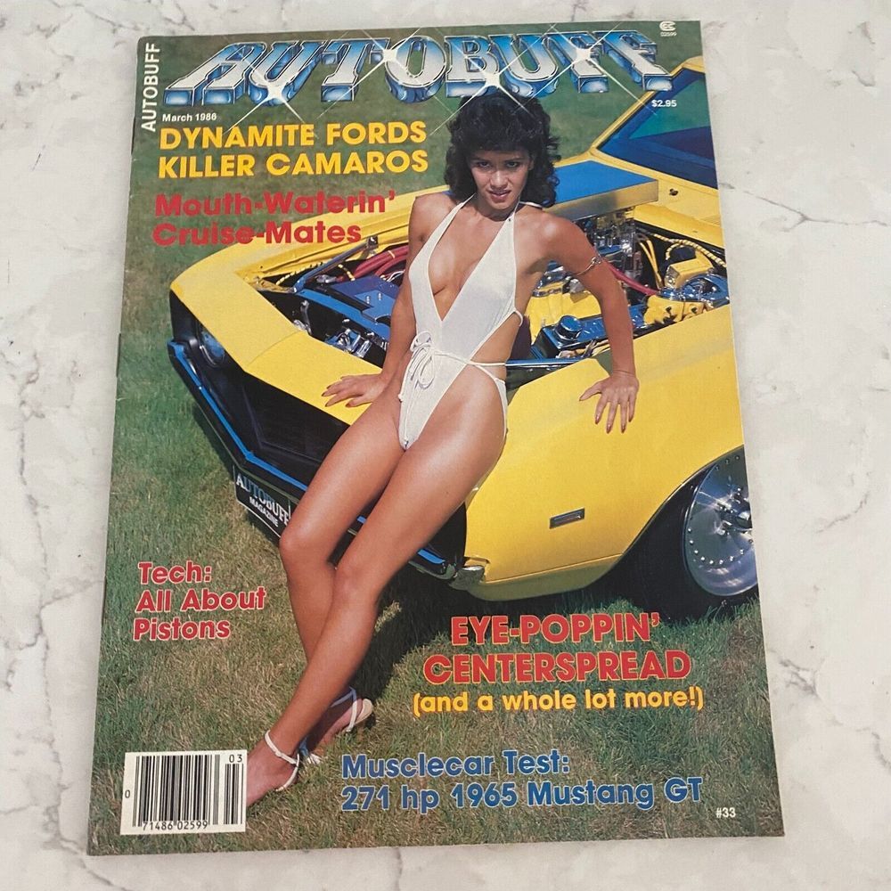 Autobuff Magazine March 1986‎ Vol 5 No 3 Dynamite Fords Killer Camaros Magazine